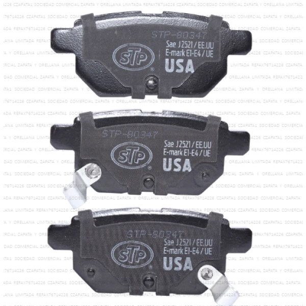 Pastilla Trasera Para Chery Tiggo 2 2017 2023 1.5 Sqrd4g15b L4